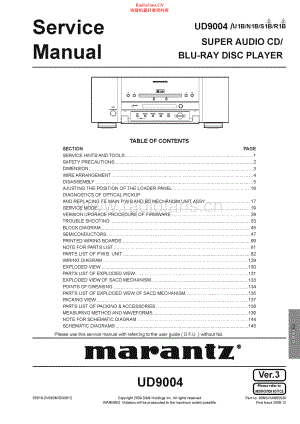 Marantz-UD9004-sacd-sm 维修电路原理图.pdf