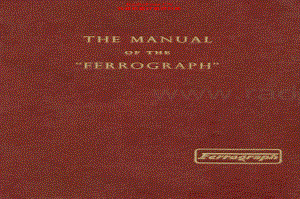 Ferguson-Ferrograph2AN-tape-sm维修电路原理图.pdf