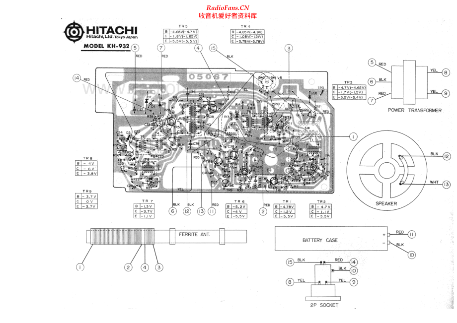 Hitachi-KH932-pr-sch 维修电路原理图.pdf_第2页