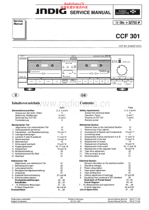 Grundig-CCF301-tape-sch维修电路原理图.pdf
