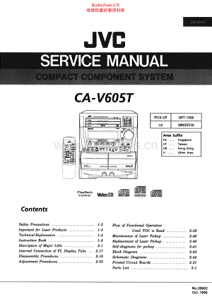JVC-CAV605T-cs-sm 维修电路原理图.pdf