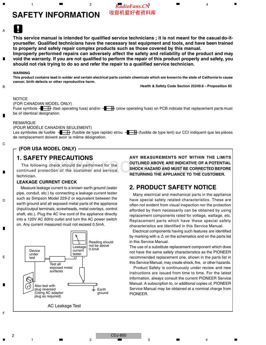 Pioneer-CDJ800-cd-sm 维修电路原理图.pdf_第2页