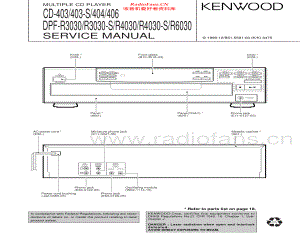 Kenwood-CD403S-cd-sm 维修电路原理图.pdf