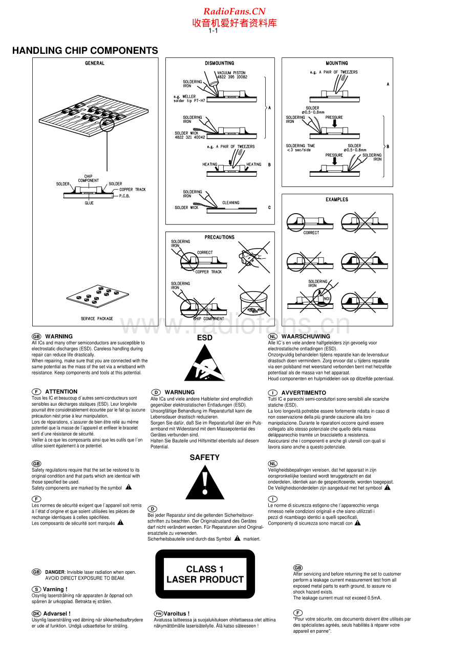 Philips-AX2201-cd-sm 维修电路原理图.pdf_第2页