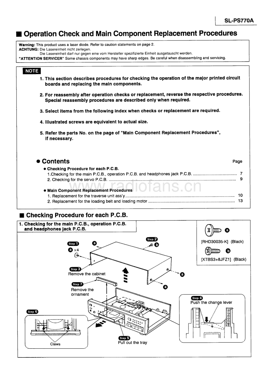 Technics-SLPS770A-cd-sm(1) 维修电路原理图.pdf_第3页