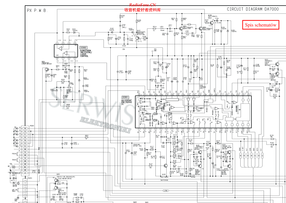 Hitachi-DA7200-cd-sch 维修电路原理图.pdf_第2页