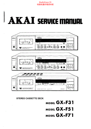 Akai-GXF71-tape-sm维修电路原理图.pdf