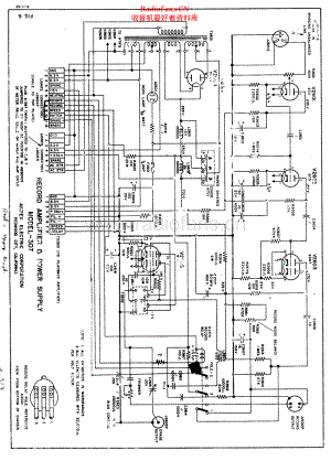 Ampex-307_2-tape-sch维修电路原理图.pdf