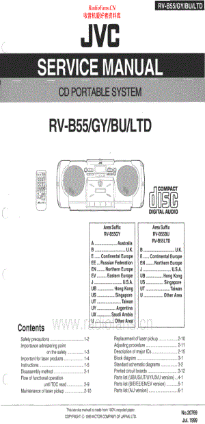 JVC-RVB55-cs-sm 维修电路原理图.pdf