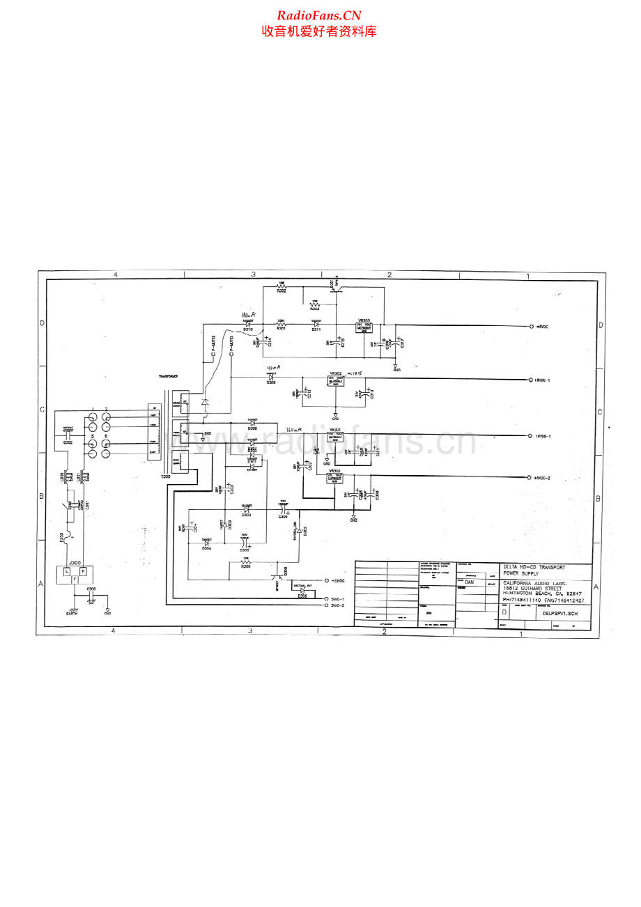 CaliforniaAudio-DELTA-cd-sch维修电路原理图.pdf_第1页