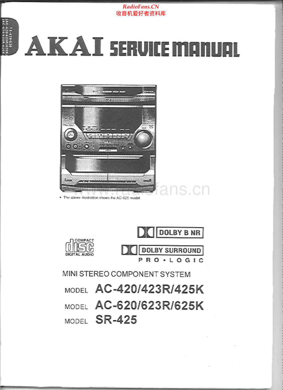 Akai-AC420-cs-sm维修电路原理图.pdf_第1页