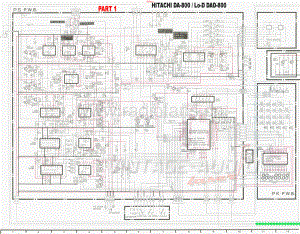 Hitachi-DA800-cd-sch 维修电路原理图.pdf