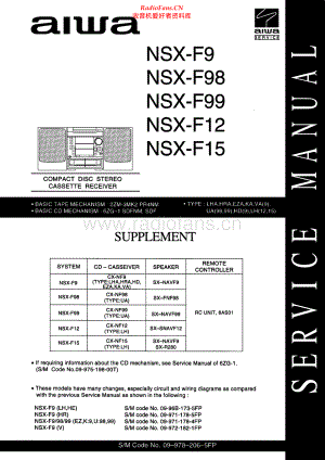 Aiwa-CXNF98-cs-sm维修电路原理图.pdf