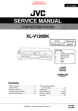JVC-XLV120BK-cd-sm 维修电路原理图.pdf