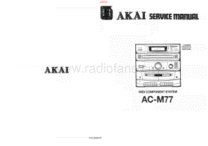 Akai-ACM77-cs-sm维修电路原理图.pdf