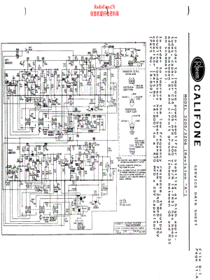 Califone-3205-tape-sch维修电路原理图.pdf