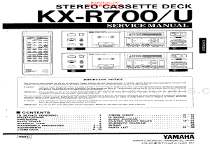 Yamaha-KXR700-tape-sm 维修电路原理图.pdf