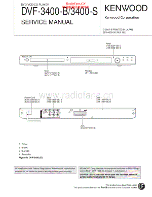 Kenwood-DVF3400-cd-sm 维修电路原理图.pdf