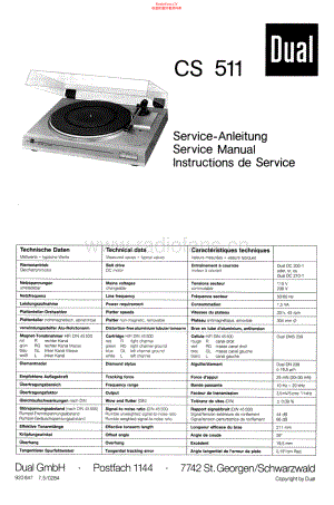 Dual-CS511-tt-sm维修电路原理图.pdf