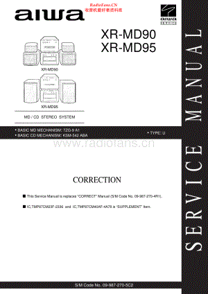 Aiwa-XRMD95-cs-sm维修电路原理图.pdf