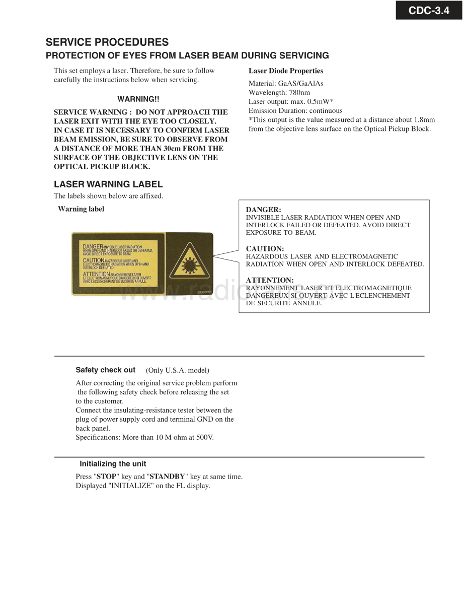 Integra-CDC3_4-cd-sm 维修电路原理图.pdf_第3页