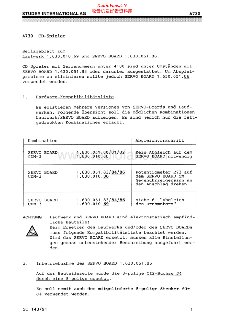 Studer-A730-cd-si3 维修电路原理图.pdf_第2页