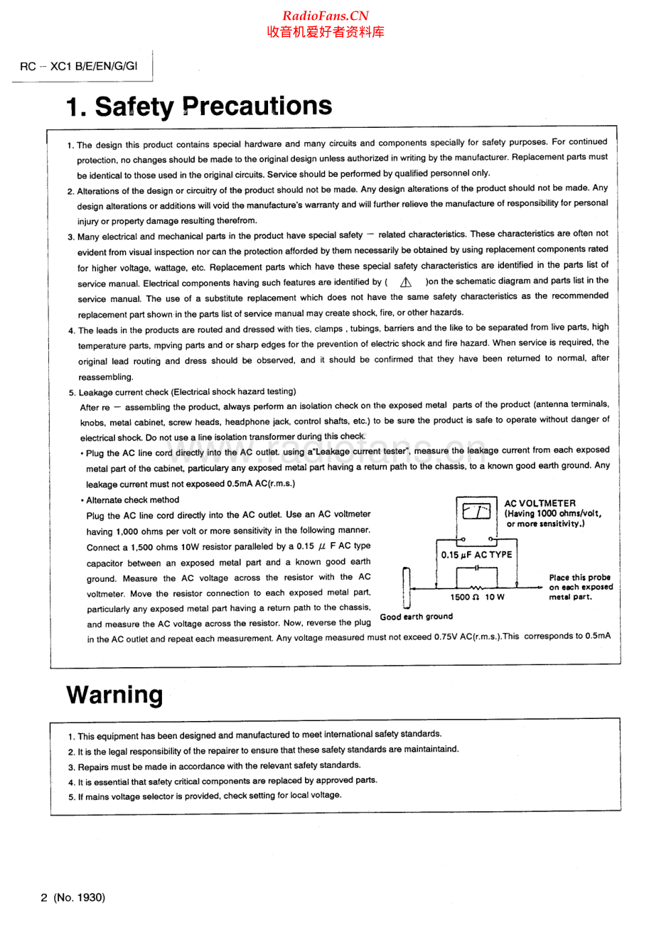JVC-RCXC1-cs-sch 维修电路原理图.pdf_第2页