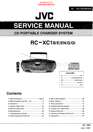 JVC-RCXC1-cs-sch 维修电路原理图.pdf