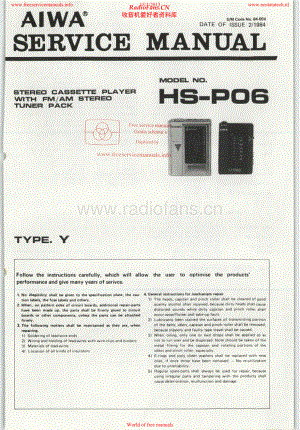 Aiwa-HSP06-tape-sm维修电路原理图.pdf