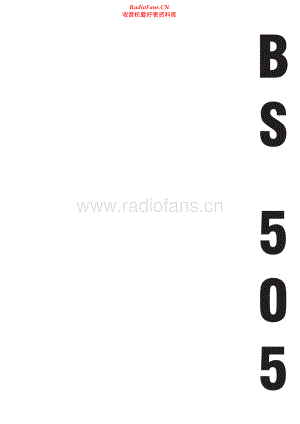 Britania-BS505-cs-sm维修电路原理图.pdf