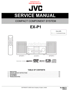 JVC-EXP1-cs-sm 维修电路原理图.pdf