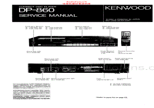 Kenwood-DP860-cd-sm 维修电路原理图.pdf