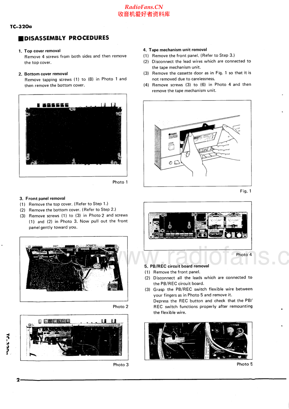 Yamaha-TC320A-tape-sm(1) 维修电路原理图.pdf_第2页