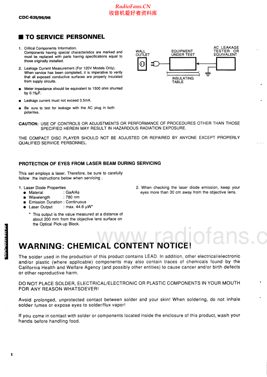 Yamaha-CDC96-cd-sm 维修电路原理图.pdf_第2页