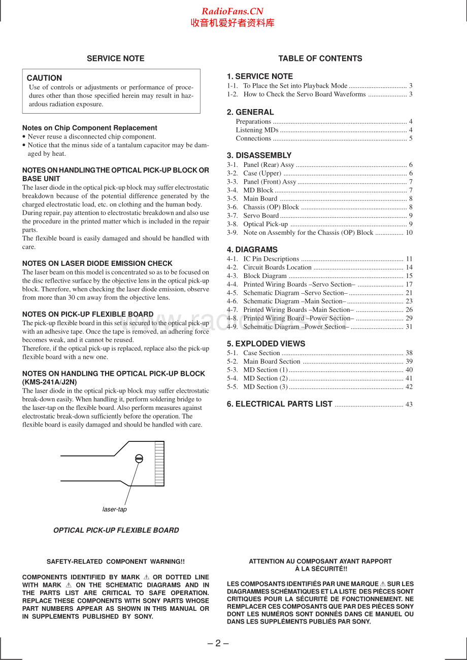 Sony-MDX65-md-sm 维修电路原理图.pdf_第2页