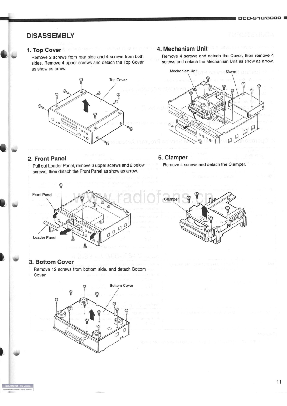 Denon-DCD3000-cd-sm维修电路原理图.pdf_第3页