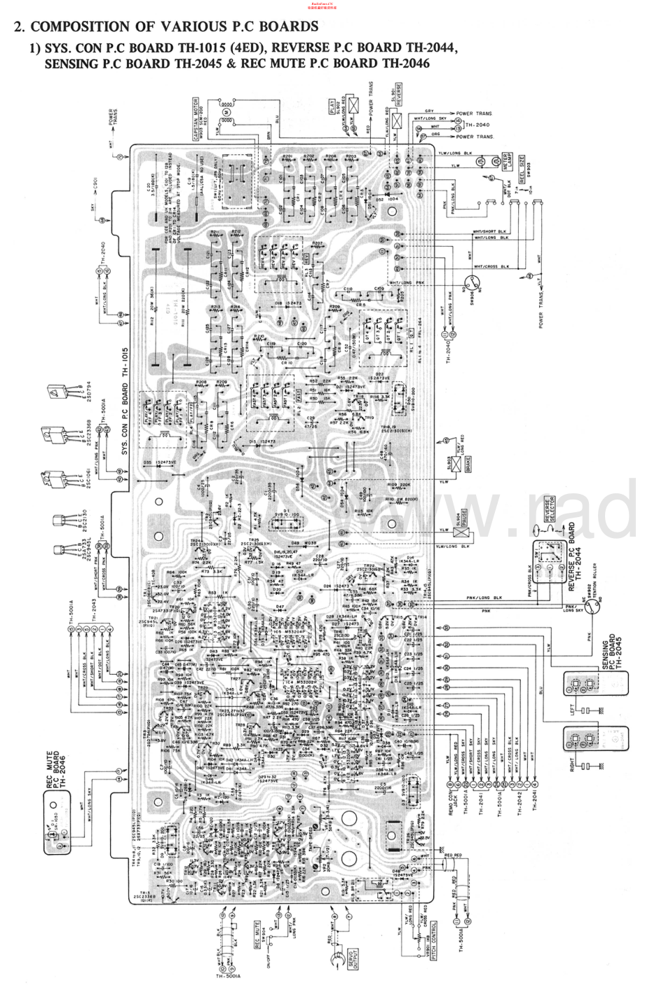 Akai-GX635DB-tape-sm1维修电路原理图.pdf_第3页
