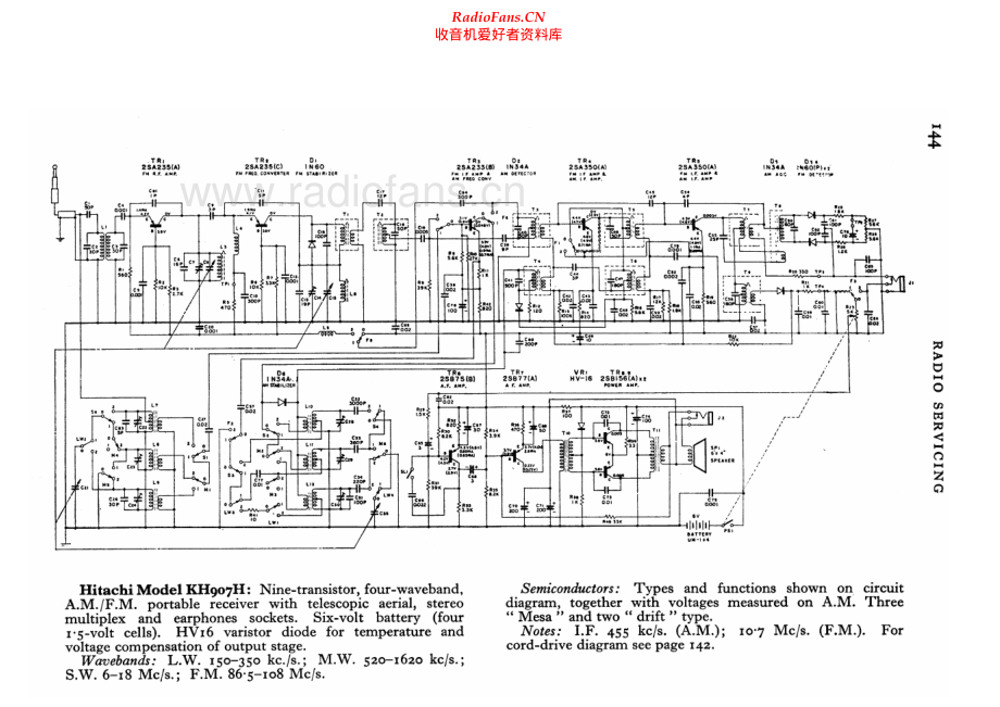 Hitachi-KH907H-pr-sch 维修电路原理图.pdf_第1页