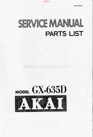Akai-GX635D-tape-sm2维修电路原理图.pdf