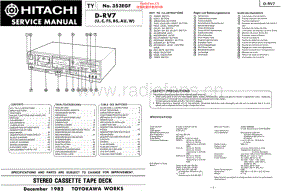 Hitachi-DRV7-tape-sm 维修电路原理图.pdf