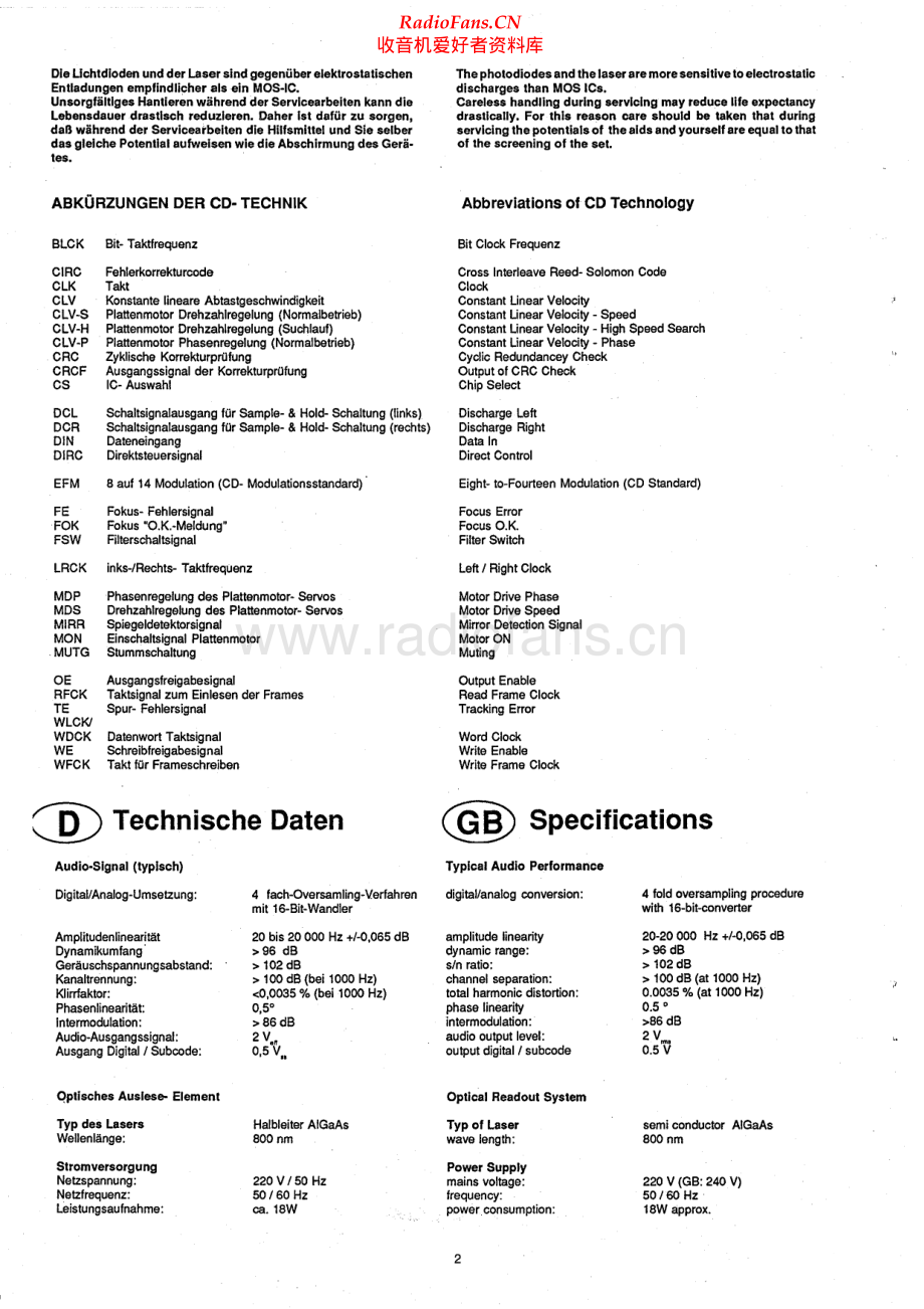 Grundig-CD9000-cd-sm维修电路原理图.pdf_第2页