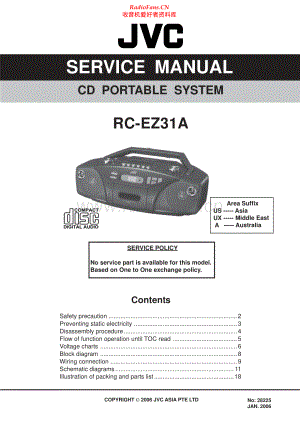 JVC-RCEX31A-cs-sch 维修电路原理图.pdf