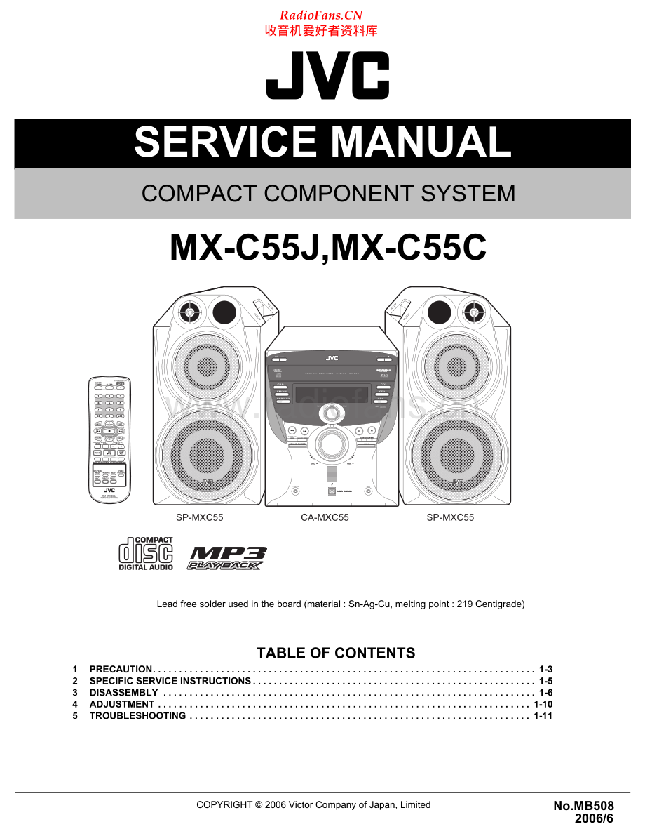 JVC-MXC55J-cs-sm 维修电路原理图.pdf_第1页
