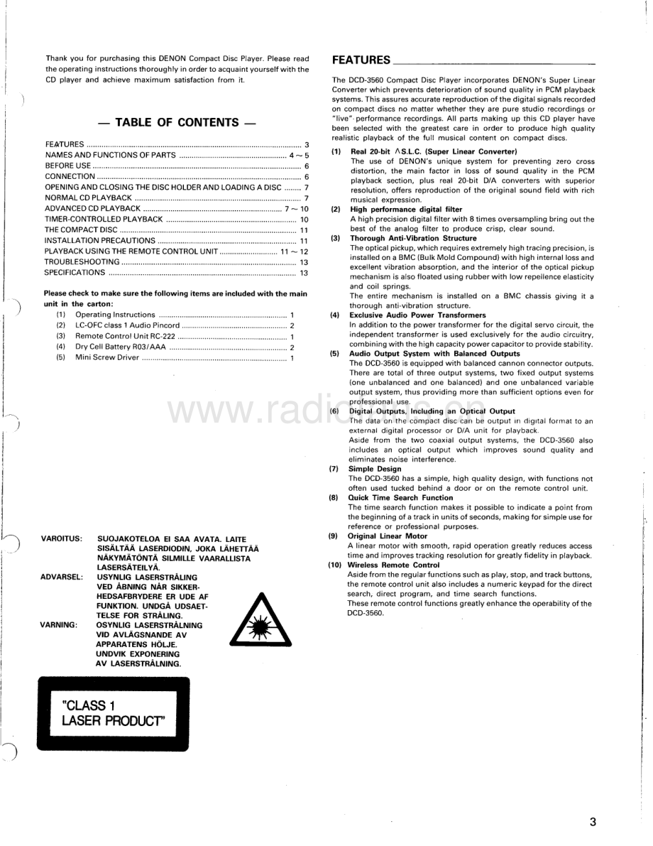 Denon-DCD3560-cd-sm维修电路原理图.pdf_第3页