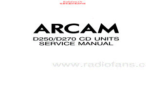 Arcam-Delta250-cd-sm维修电路原理图.pdf