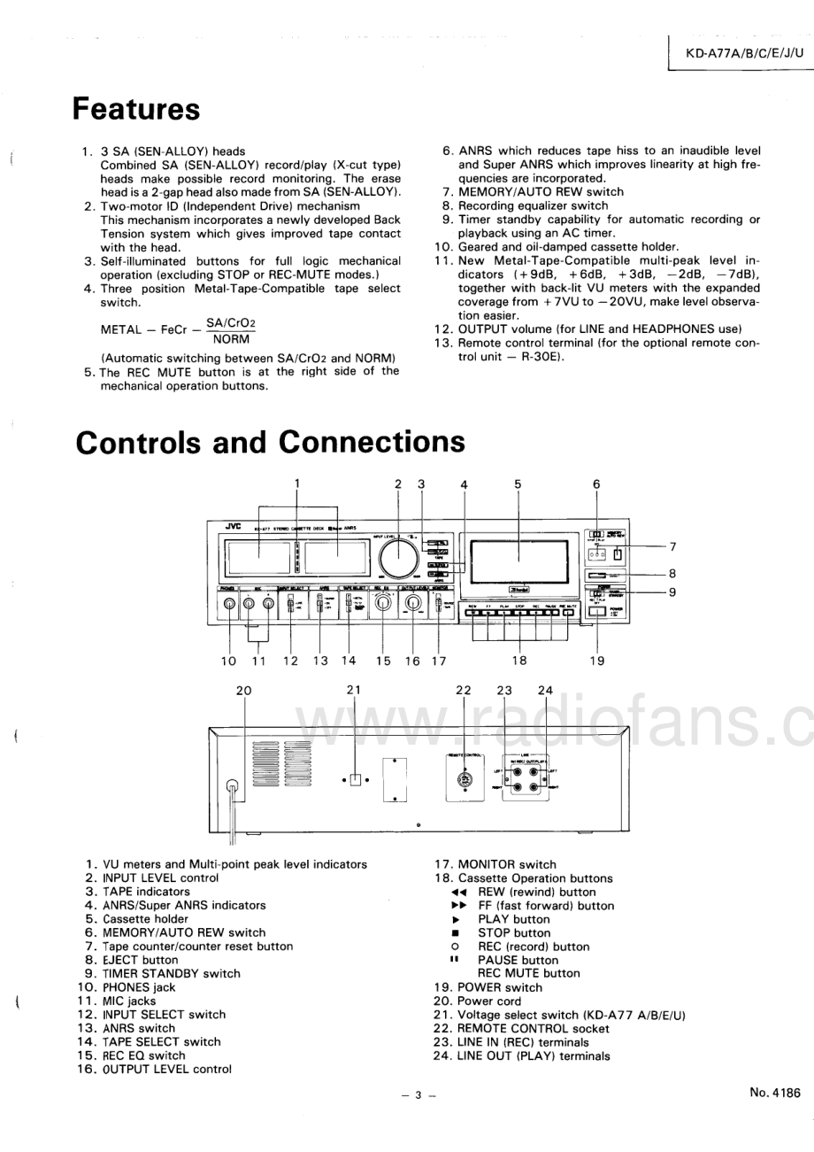 JVC-KDA77-tape-sm 维修电路原理图.pdf_第3页