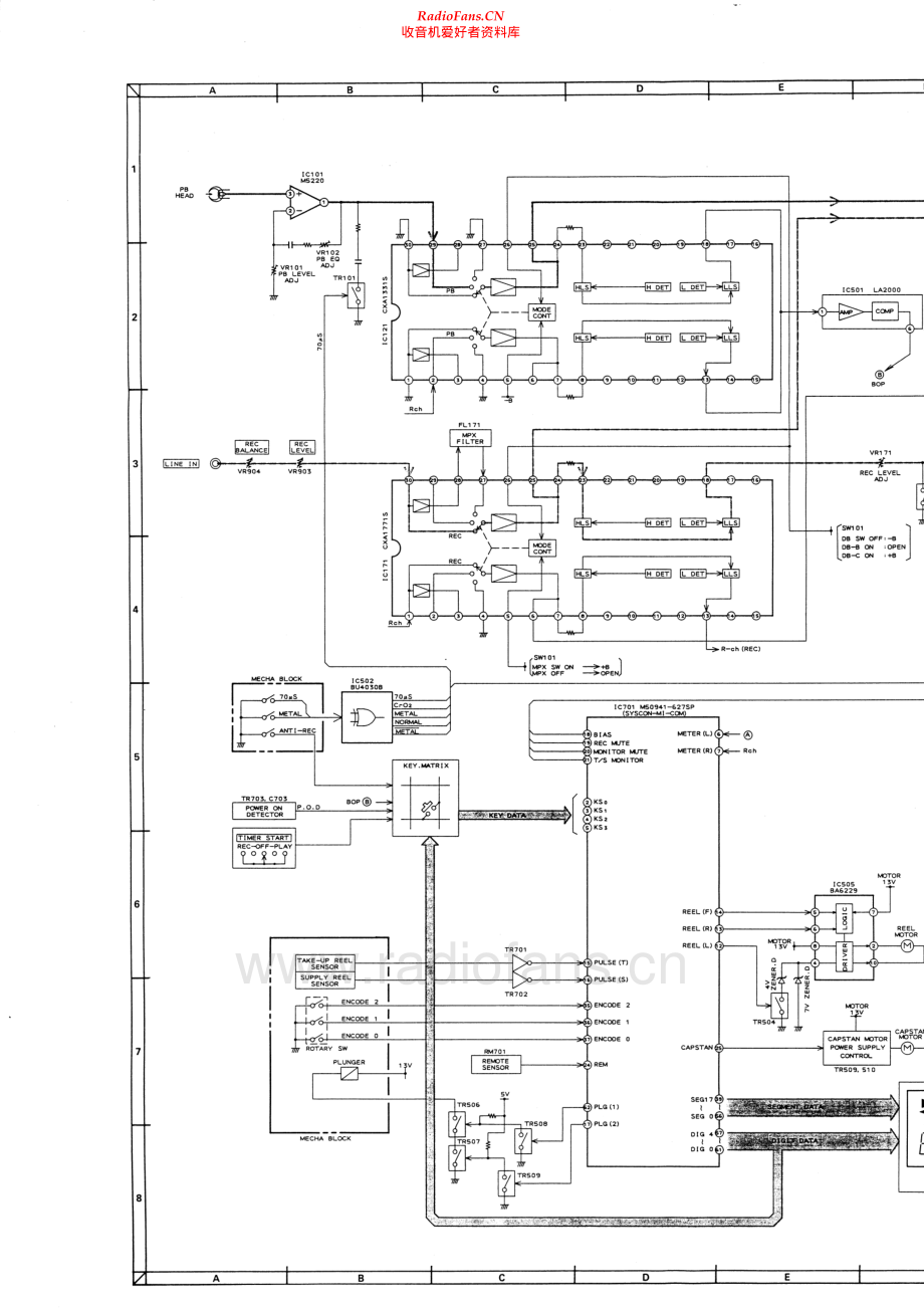 Akai-GX67-tape-sch维修电路原理图.pdf_第2页
