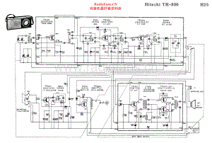 Hitachi-TH800-pr-sch 维修电路原理图.pdf