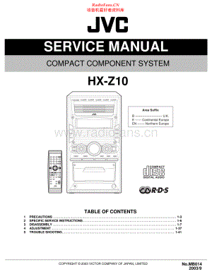 JVC-HXZ10-cs-sm 维修电路原理图.pdf