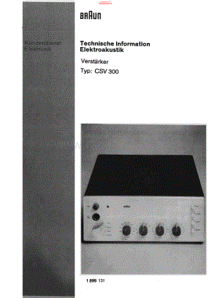 Braun-CSV300-int-sch维修电路原理图.pdf